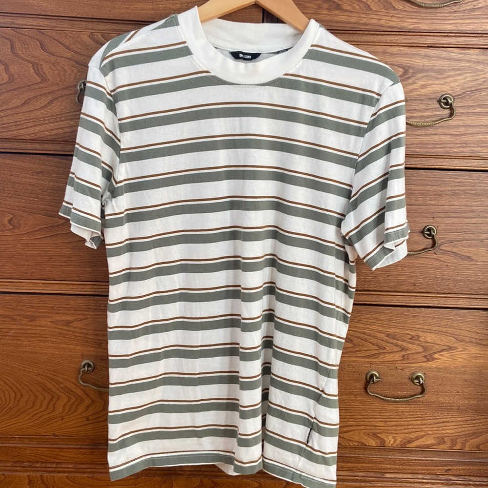 Only & Sons cotton striped t-shirt